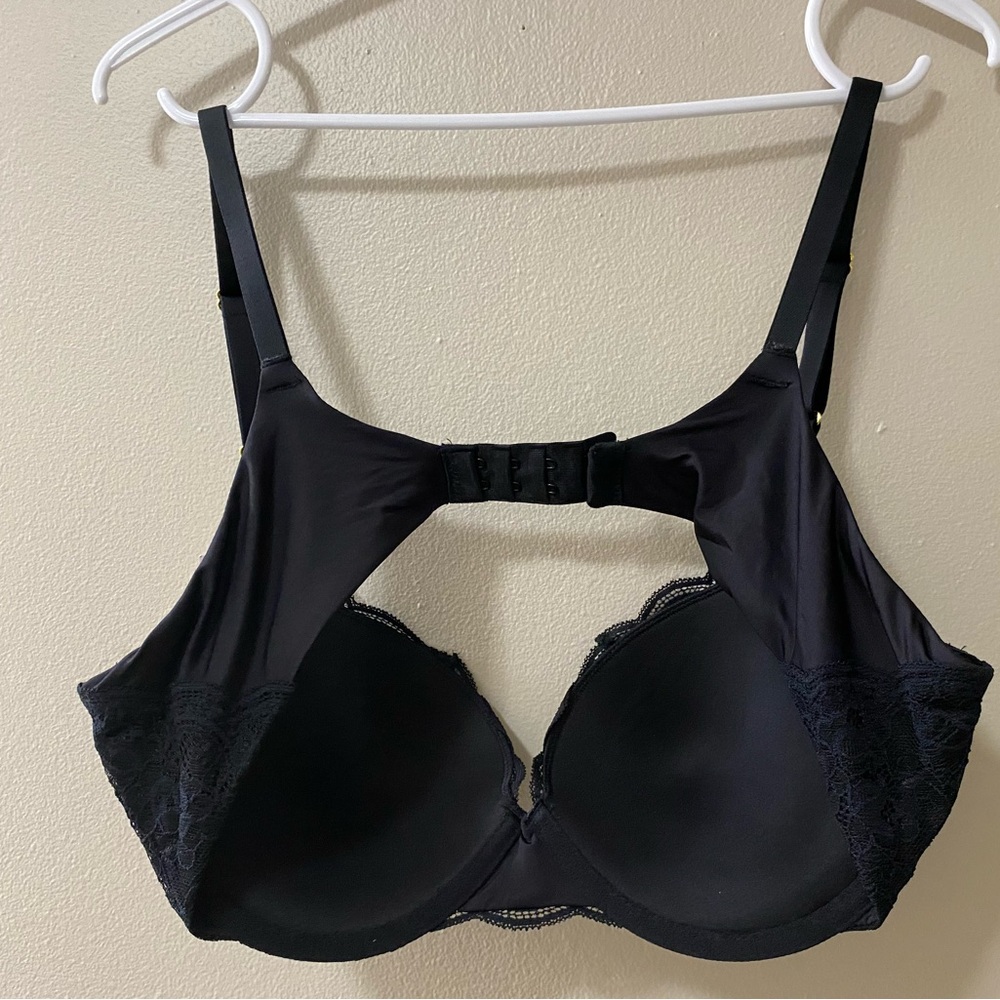 Joyspun push up bra lot 38B lace underwire black pink plunge new with tags - Picture 11 of 11